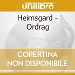 Heimsgard - Ordrag cd musicale