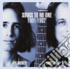 Jeff Buckley & Gary Lucas - Songs To No One 1991-1992 cd