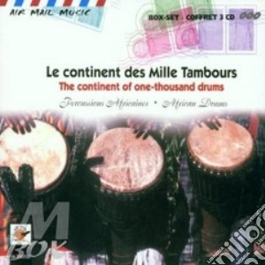 Africa - The Continent Of One Thousand Drums (3 Cd) cd musicale di Air mail music