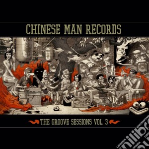 (LP Vinile) Chinese Man - Groove Sessions Vol.3 (3 Lp) lp vinile di Man Chinese