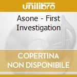 Asone - First Investigation cd