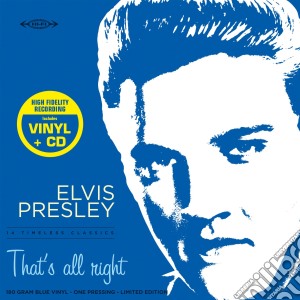 (LP Vinile) Elvis Presley - The Very Best Of (Blue Vinyl) (Lp+Cd) lp vinile di Elvis Presley