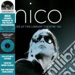 (LP Vinile) Nico - Live At The Library Theatre '80 (Crystal Clear Blue Vinyl) vinile