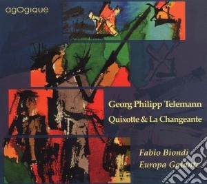 Telemann Georg Philip - Quixotte & La Changeante cd musicale di Telemann georg phili