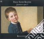 Franz Xaver Richter - Quatuors Opus5