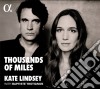 Kate Lindsey / Baptiste Trotig - Thousands Of Miles cd