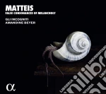 Nicola Matteis - False Consonances Of Melancholy cd