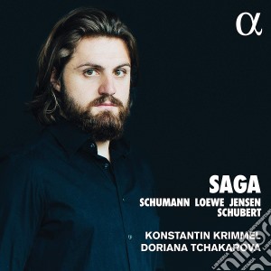 Saga: Schumann, Loewe, Jensen, Schubert cd musicale