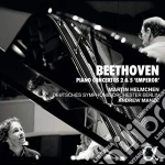 Ludwig Van Beethoven - Piano Concertos 2 & 5: Emperor cd