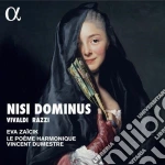 Eva Zaicik, Vincent Dumestre, Le Poeme Harmonique - Locatelli Razzi & Vivaldi: Nisi Dominus cd