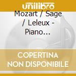 Mozart / Sage / Leleux - Piano Concertos 24 & 17 cd