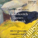 Dmitri Shostakovich / George Enescu / Paul Hindemith - Pieces Pour Alto Et Piano cd