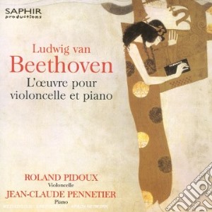 Ludwig Van Beethoven - Opere Per Violoncello E Pianoforte: Sonata N.1 Op.5 N.1, Sonata N.2 Op.5 N.2 - Pennetier / Pidoux (2 Cd) cd musicale di Beethoven ludwig van