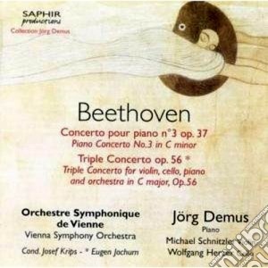 Ludwig Van Beethoven - Concerto Per Pianoforte N.3 Op.37, Concerto Triplo Op.56 cd musicale di Beethoven ludwig van