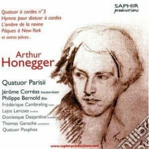Arthur Honegger - Quatuor A Cordes No.3, Hymne Pour Dixtuor cd musicale di Arthur Honegger