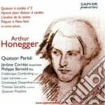 Arthur Honegger - Quatuor A Cordes No.3, Hymne Pour Dixtuor cd
