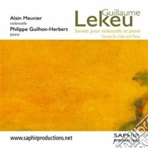 Lekeu Guillaume - Sonata Per Violoncello E Pianoforte cd musicale di Guillaume Lekeu