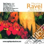 Maurice Ravel - Ma Mere L'oye, Sonata Postuma, Gaspard De La Nuit, Piece En Forme De Habanera - Pasquier Regis cd