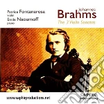 Johannes Brahms - The 3 Violin Sonatas cd