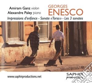 George Enescu - Sonate Per Violino (integrale) , Impressions D'enfance (2 Cd) cd musicale di George Enescu