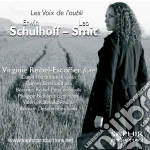 Erwin Schulhoff / Smit Leo - Les Voix De L'oubli: Concertino Per Flauto, Viola E Contrabbasso - Reibel-escoffier Virginie Trav cd