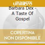 Barbara Dex - A Taste Of Gospel cd