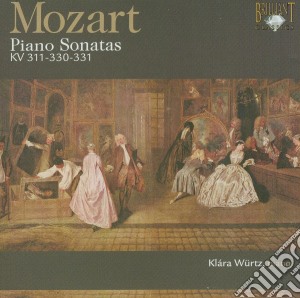 Wolfgang Amadeus Mozart - Piano Sonatas N.16 K 545, N.13 K 333, N.11 K 331 cd musicale di Wolfgang ama Mozart