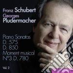 Franz Schubert - Sonate Per Pianoforte (integrale) Vol.2: Sonate D 575, D 850 cd