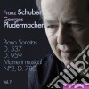 Franz Schubert - Sonate Per Pianoforte (integrale) , Vol.7: Sonata N.4 D 937, N.20 D 959 cd