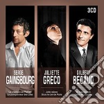 Serge Gainsbourg / Juliette Greco / Gilbert Becaud - Chanson De Prevert/Jolie Mome/Et Maintenant (3 Cd)