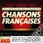 Chansons Francaises - Les Artistes De Légendes (10 Cd) cd