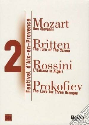 (Music Dvd) Festival D'Aix-En-Provence #02 (4 Dvd) cd musicale di Peter Brook,Philippe Calvario,Toni Servillo