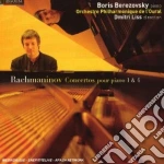 Sergej Rachmaninov - Concerto Per Pianoforte N.1, N.4, Rapsodia Su Temi Di Paganini cd