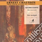 Ernest Chausson - Trio Con Pianoforte Op.3 cd