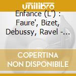 Enfance (L') : Faure', Bizet, Debussy, Ravel - Claire Desert, Emmanuel Strosser cd musicale di Piano