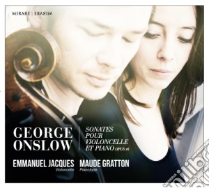 George Onslow - Sonate Per Violoncello Op.16 (nn.1-3) cd musicale di Onslow George