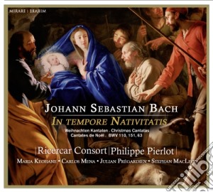 Johann Sebastian Bach - In Tempore Nativitatis - Cantate Natalizie Bwv 63, 100, 151 cd musicale di Bach Johann Sebastian