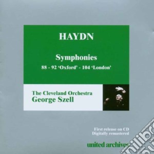 Joseph Haydn / Symphony No.88-92-104 cd musicale di Szell