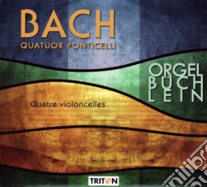 Johann Sebastian Bach - 36 Chorals A 4 Violoncelles cd musicale di Quatuor Ponticelli