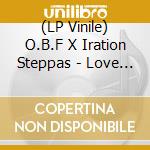 (LP Vinile) O.B.F X Iration Steppas - Love Sound System/Caution (Yellow) vinile