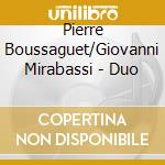 Pierre Boussaguet/Giovanni Mirabassi - Duo cd