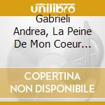 Gabrieli Andrea, La Peine De Mon Coeur - Sebastien Wonner, Clavecin cd