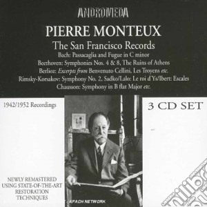 Pierre Monteux - The Fan Francisco Records (3 Cd) cd musicale di Pierre Monteux