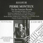 Pierre Monteux - The Fan Francisco Records (3 Cd) cd