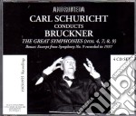 Anton Bruckner - Carl Schuricht Conduct Bruckner (4 Cd)