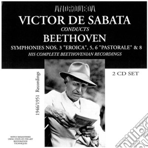 Ludwig Van Beethoven - Victor De Sabata Conduct Beethoven (2 Cd) cd musicale di Beethoven
