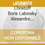 Christoff Boris Labinsky Alexandre Moore Gerald - Mussorgsky: The Complete Songs (3 Cd) cd