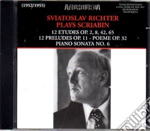 Alexander Scriabin - Sviatoslav Richter Plays cd musicale di Scriabin