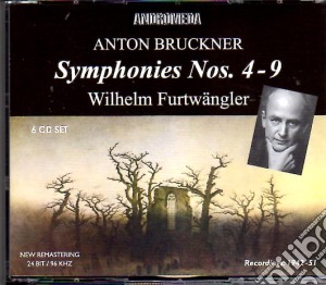 Anton Bruckner - Symphonies Nos.4-9 (6 Cd) cd musicale di Bruckner