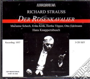 Richard Strauss - Der Rosenkavalier (3 Cd) cd musicale di Strauss
